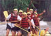 Three of the Jackasses on a trip to Costa Rica in July 2001