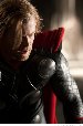 Chris Hemsworth in costume as THOR.